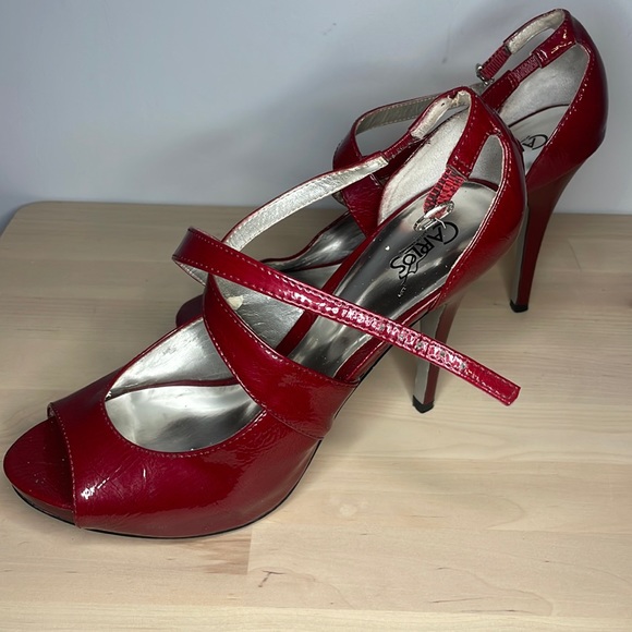 Carlos Santana Shoes - Carlos Santana Peep Toe Mules